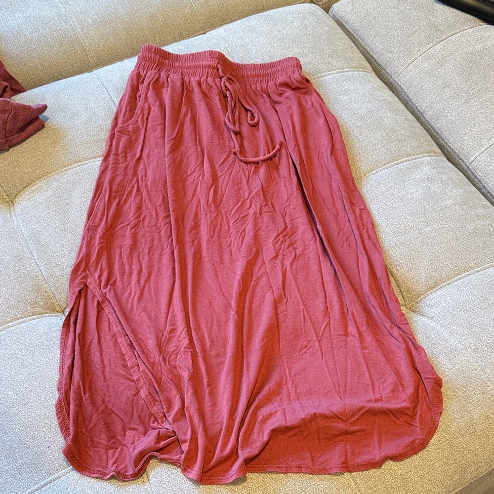 Women's Mid Skirt - Dusty Rose